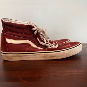 Vans Sk8-Hi Maroon Men’s US 12